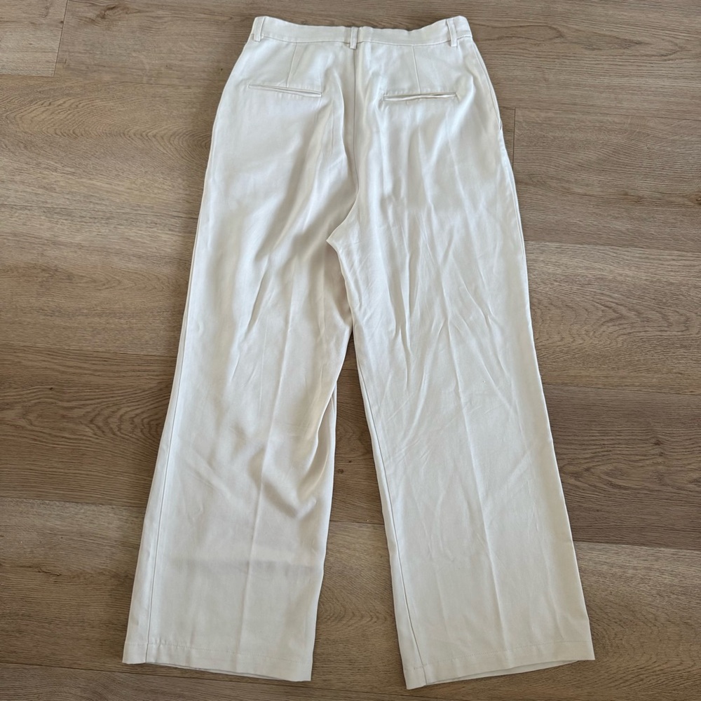 Reformation Mason Pant 8 Petite Short Sugar Color - Picture 4 of 10
